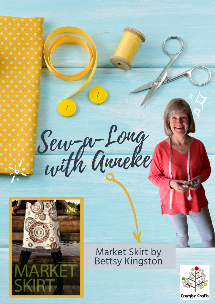 Sewing Pattern review by Anneke - Bettsy Kingston's Market Skirt