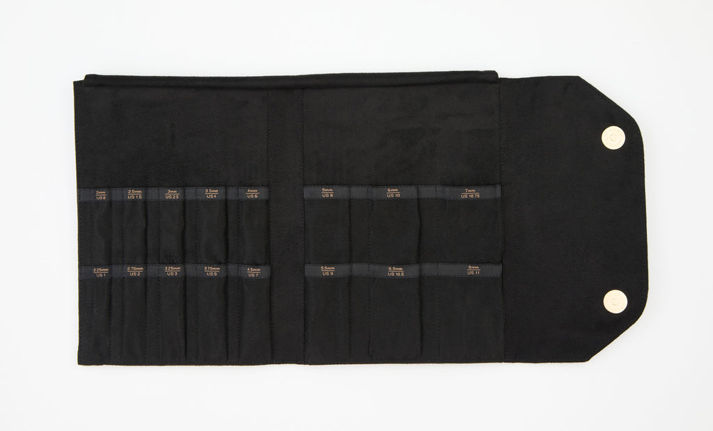 Coal Double Pointed Needle Case 12862