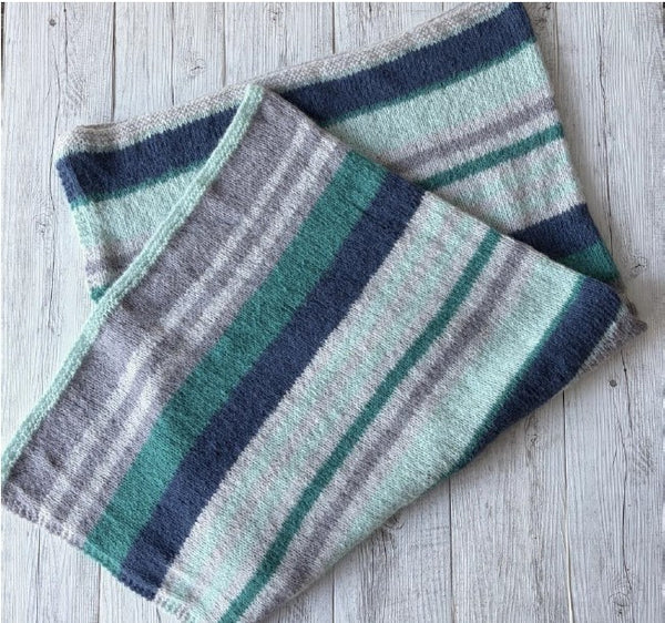 3311 Halo Irregular Stripe Blanket (e-pattern)