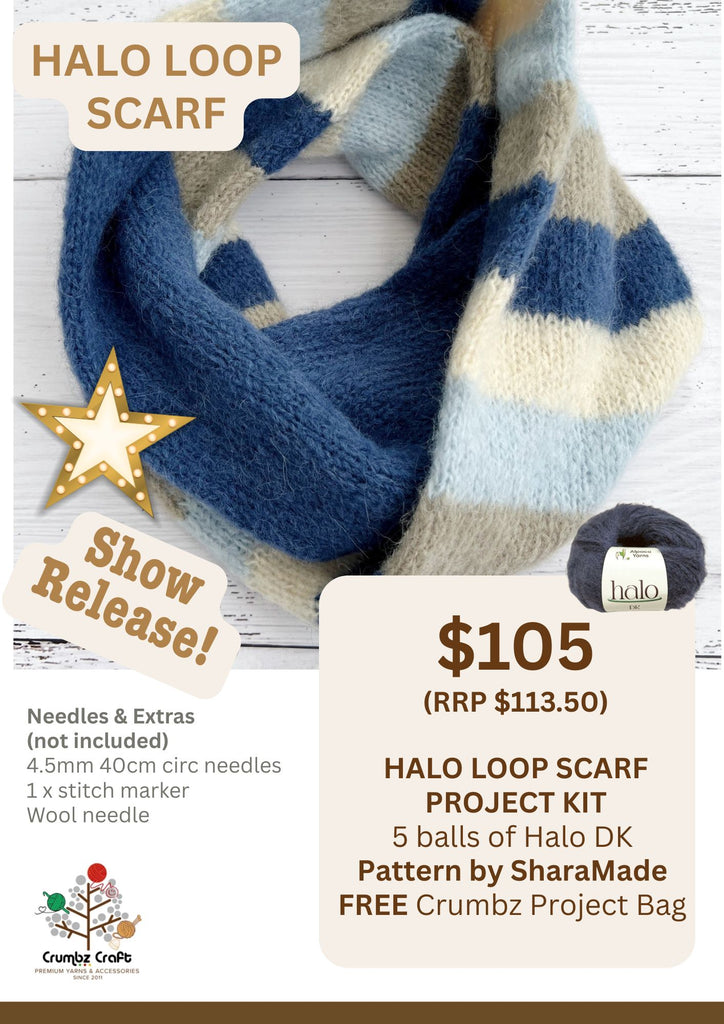 Halo Loop Scarf Project Kit