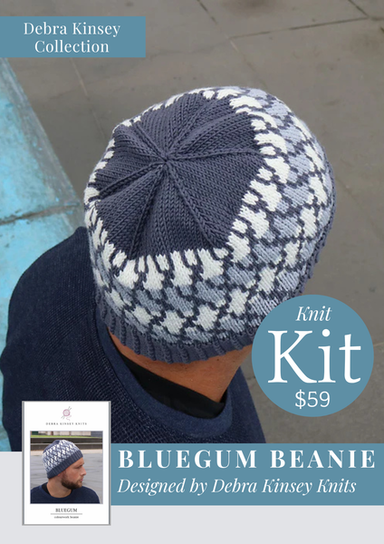 Bluegum Colourwork Beanie Project Kit