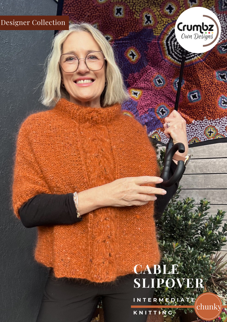 Cable Slipover (e-pattern) COD069