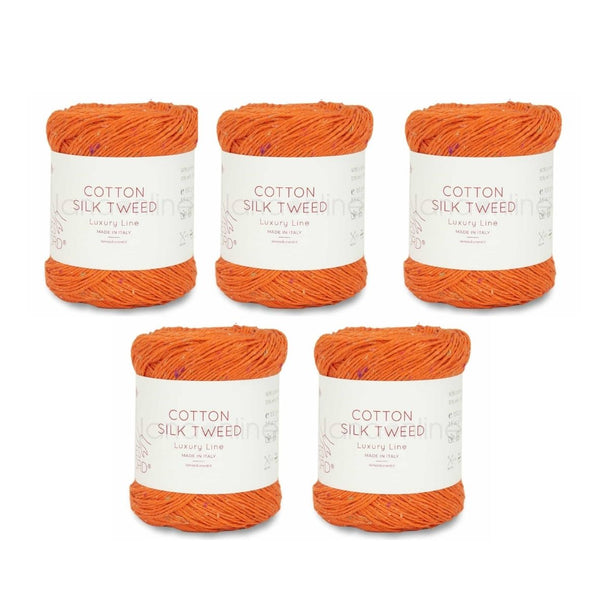 Cotton Silk Tweed