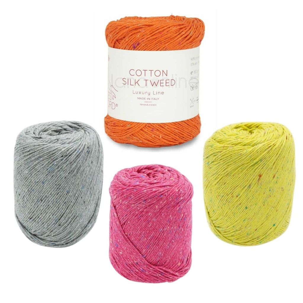 Cotton Silk Tweed