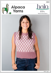 3303 Halo Two Tone Vest (e-pattern)