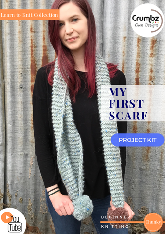 Learn to Knit Kit | Beginner Scarf