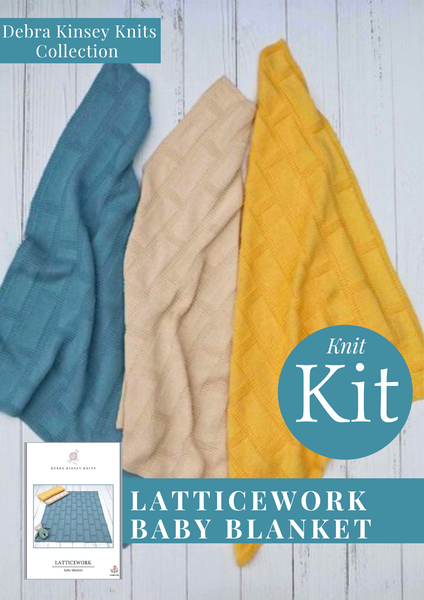 Latticework Baby Blanket Project Kit