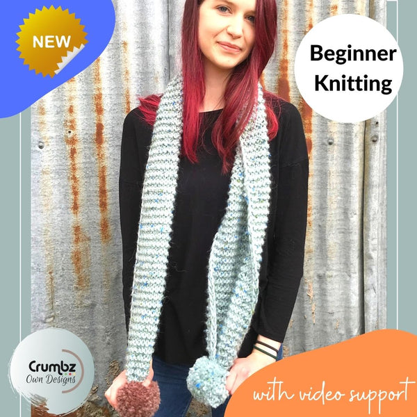 Learn to Knit Kit | Beginner Scarf