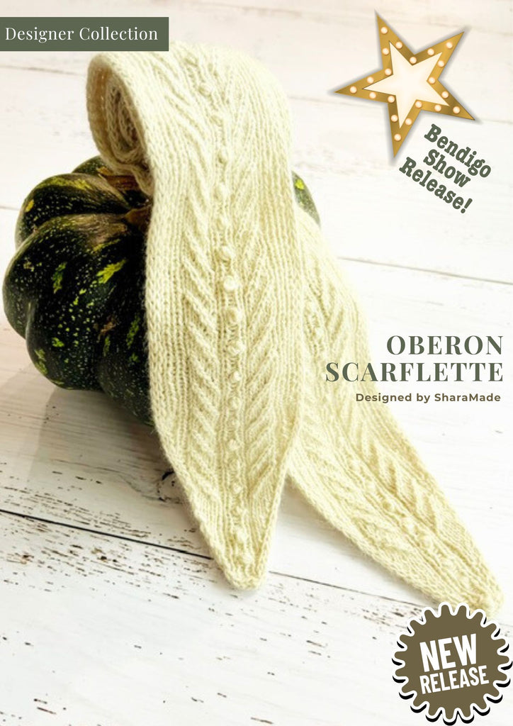 Oberon Scarflette | (e-pattern)