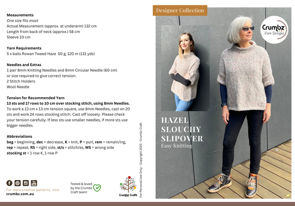 Hazel Slouchy Slipover | Project Kit