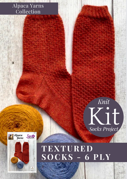 Textured Socks Project Kit