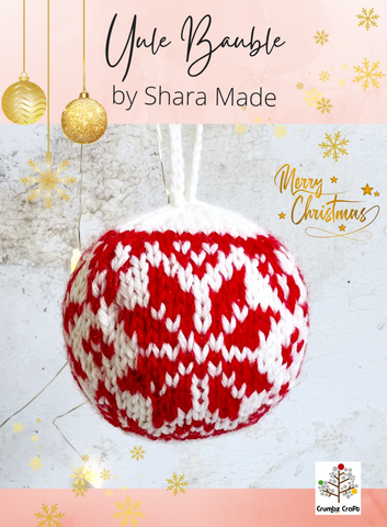 Yule Christmas Bauble (e-pattern)