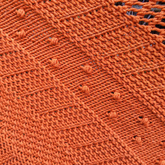 Strata Shawl | Single Colour DK Project Kit