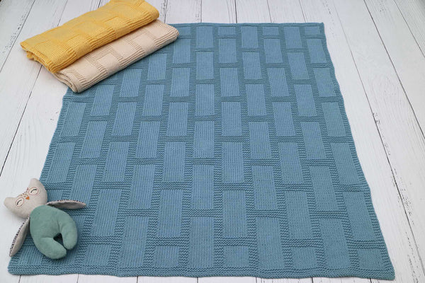 Latticework Baby Blanket Project Kit