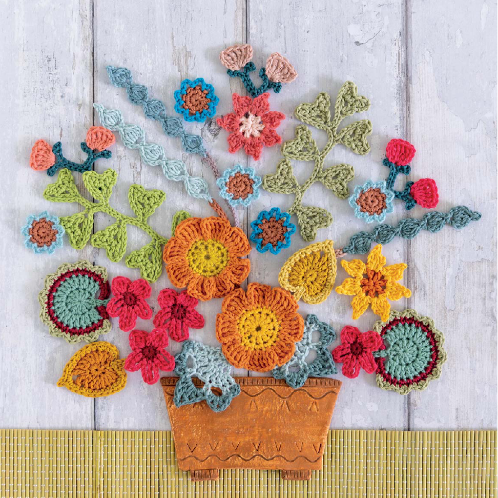 Crochet Collage Garden Crumbz Craft