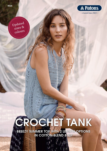 0025 Crochet Tank Leaflet
