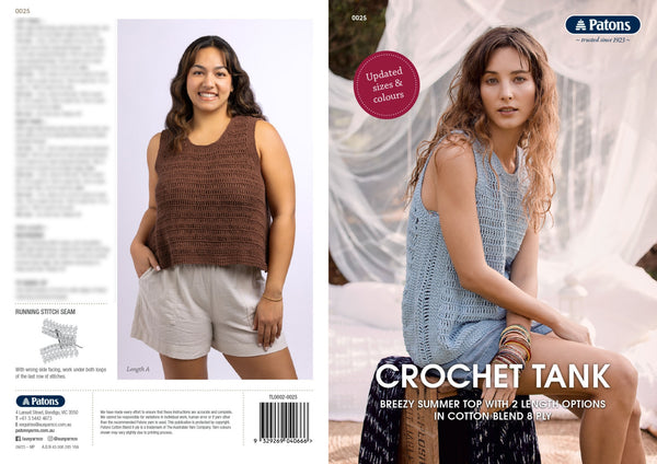 Crochet Tank Project Kit