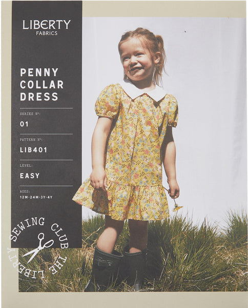 LIB401 Penny Collar Dress