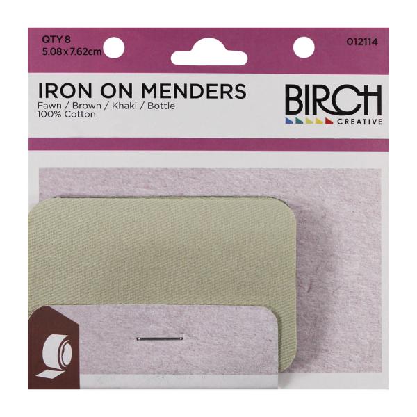 Iron On Menders Qty 8 012114