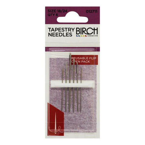 Tapestry Needles Size 18/24 Qty 6 012711