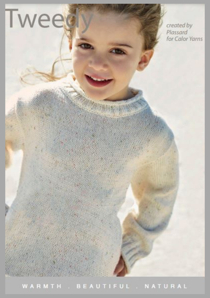 CY172 Tweedy Sweater (e-pattern)