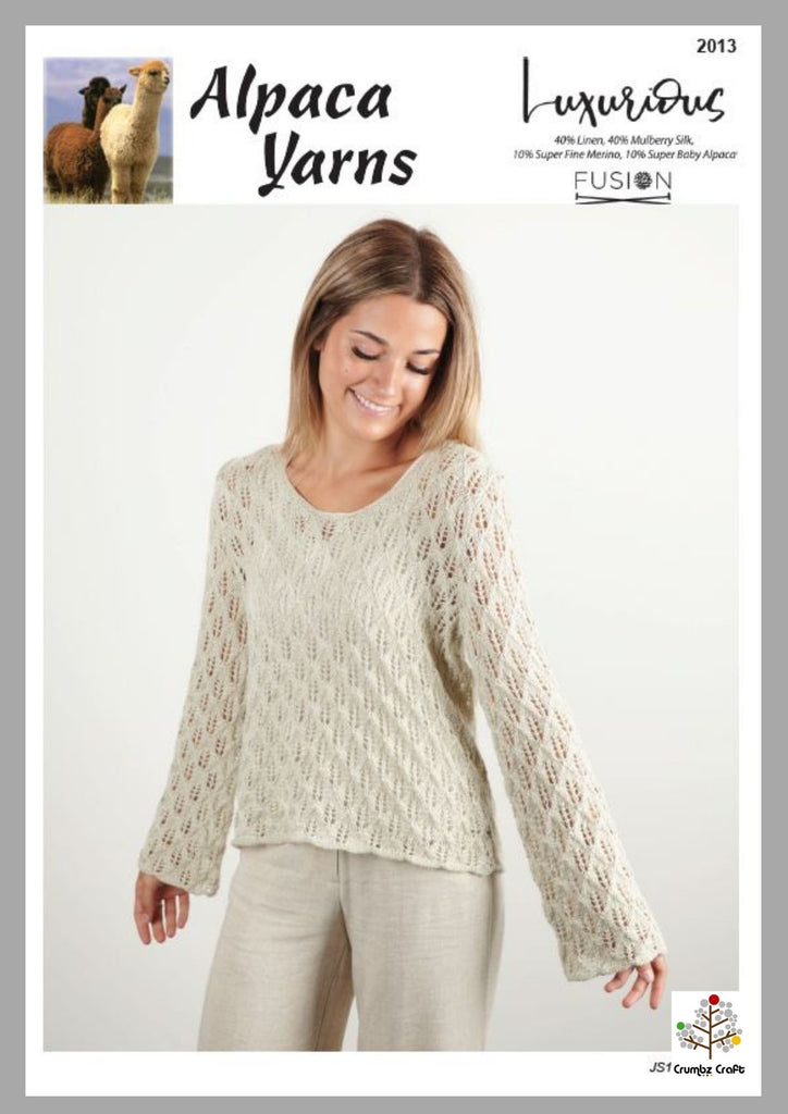 2013 Lacy Sweater (e-pattern)