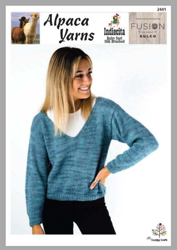 2441 Casual Sweater (e-pattern)