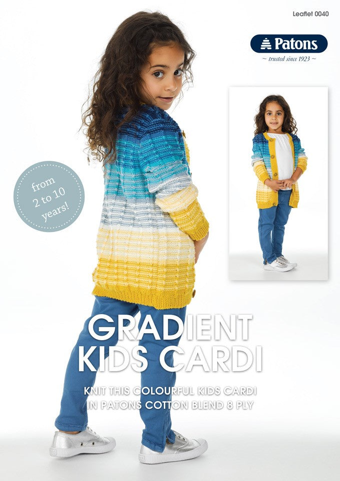 0040 Gradient Kids Cardi Leaflet