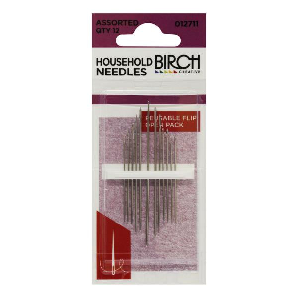 Household Needles Assorted Qty 12 012711