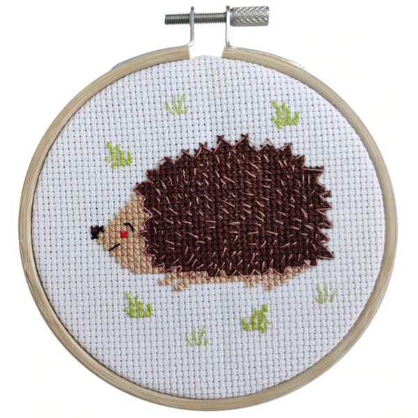 Hedgehog Cross Stitch Kit 585249-CS28