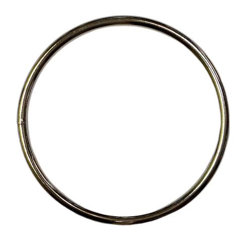 Metal Rings Silver (50mm / 75mm) 2Pk