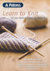 1249 Learn to Knit Pattern Book
