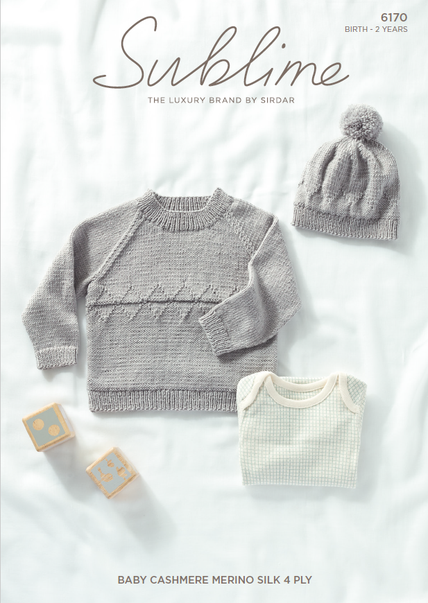 6170 Sublime Sweater and Hat Leaflet