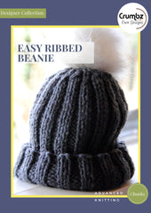 COD008 Ribbed Beanie (e-pattern)