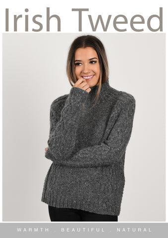 CY080 Alder Aran Sweater (e-pattern)
