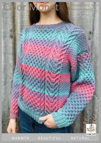 CY302 Bubblegum Sweater (e-pattern)