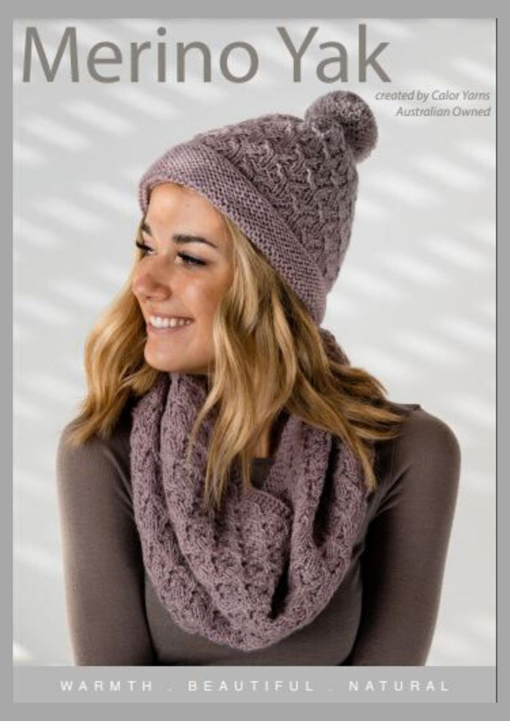 CY256 Textured Hat & Cowl (e-pattern)