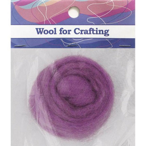 Combed Wool 10g Lilac