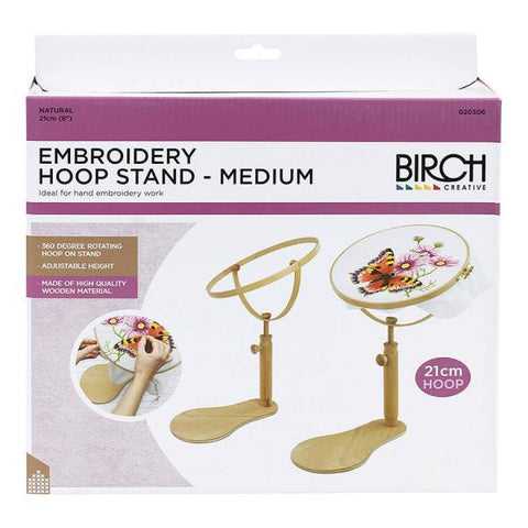 Embroidery Hoop Stand Natural Medium 21cm (8") 020306