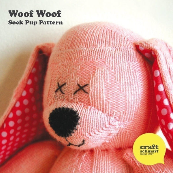Woof Woof - Sock Pup Pattern