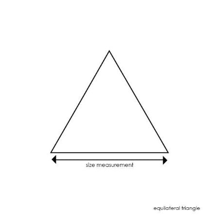 Equilateral Triangle Template & Papers