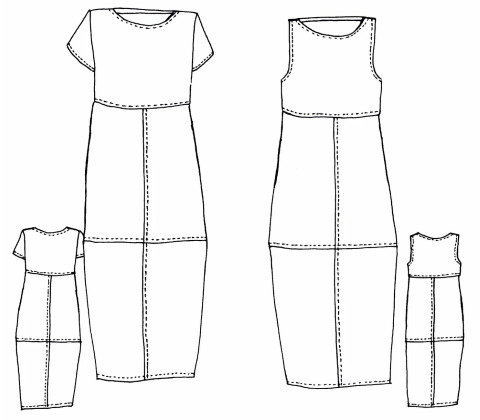 4231 Eva Dress Sewing Pattern
