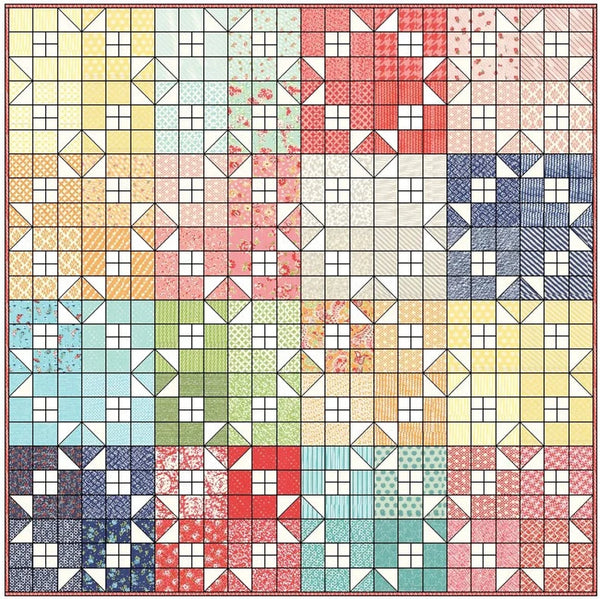 2951 Glow Quilt Pattern (e-pattern)
