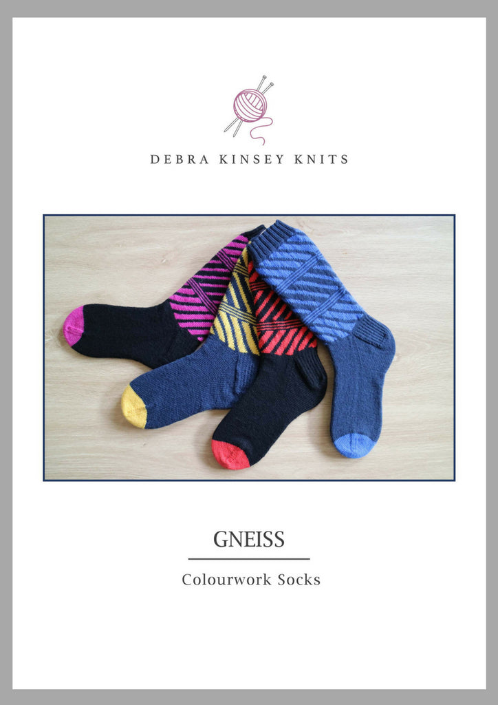 3507 Gneiss Colourwork Socks Leaflet