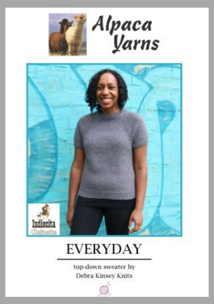 5003 Everyday Top Down Sweater Leaflet