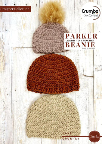 COD049 Parker Crochet Beanie (e-pattern + video support)