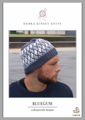 3506 Bluegum Colourwork Beanie (e-pattern)