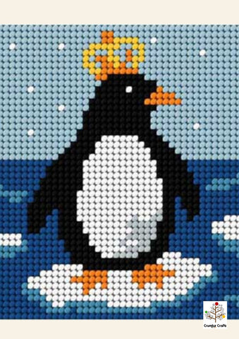 Penguin Mini Tapestry Kit 585107