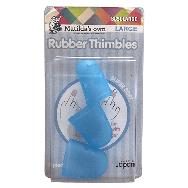 Rubber Thimbles Large Qty 3 SC50
