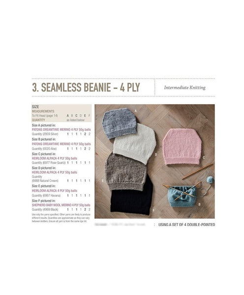 114 Book of Beanies Leaflet